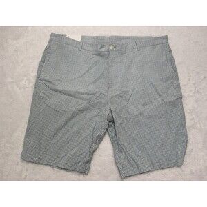 Calvin Klein Jeans Plaid Men's Shorts Size 40 Casual Golf Teal/White NWT